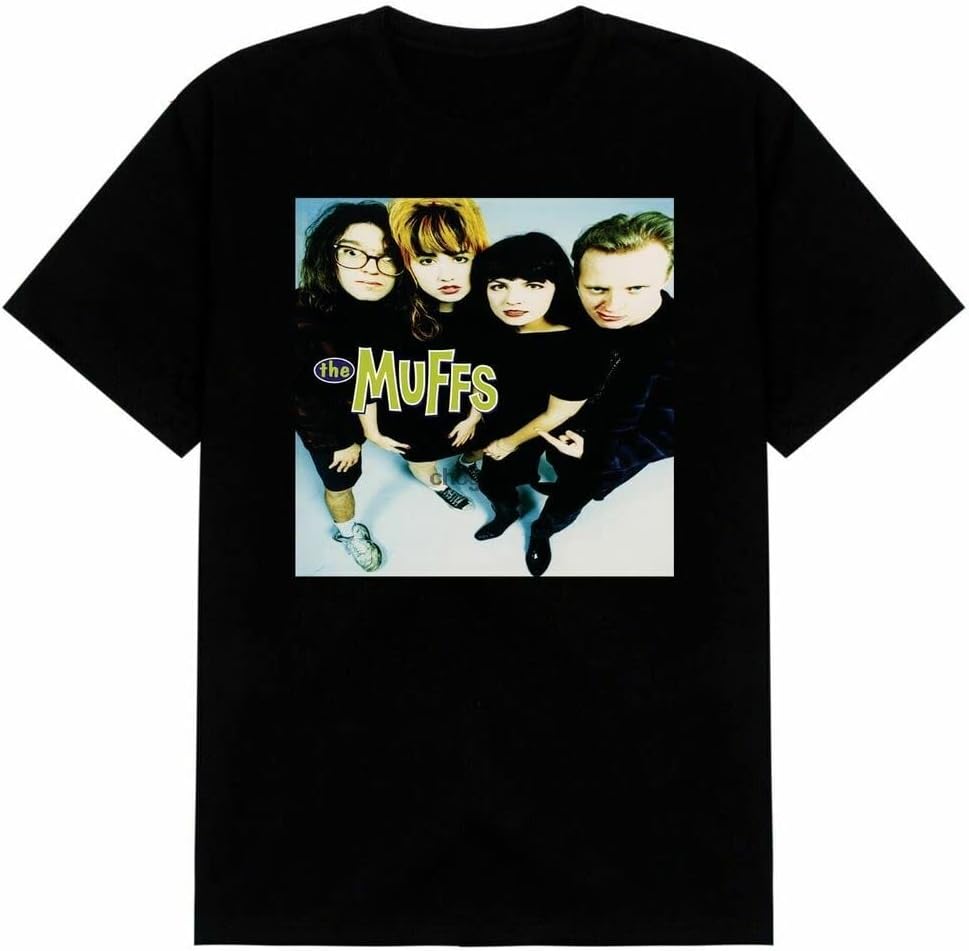 The Muffs Band Member T Shirt Black Cotton S to 5XL L чёрный