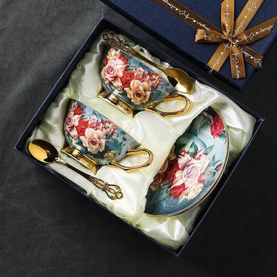 Shangqi High-Aesthetic Ceramic Coffee & Tea Gift Set