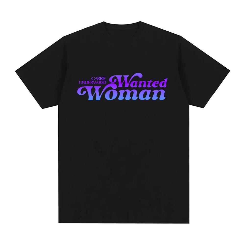 

2026 Carrie Underwood T-Shirt Graphic Printing Cotton Tshirts Comfortable Soft O-neck Camisetas Short Sleeve Casual Women Camisetas 4XL