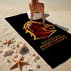 Brisbane Broncos Fashion Beach Towel: Ideal for Summer Adventures, Soft, absorbent and quick drying, suitable for swimming and bathing