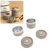 2PCS/3PCS/4PCS Round Shape Thermal Bento Box Stackable Food Container  For Picnic