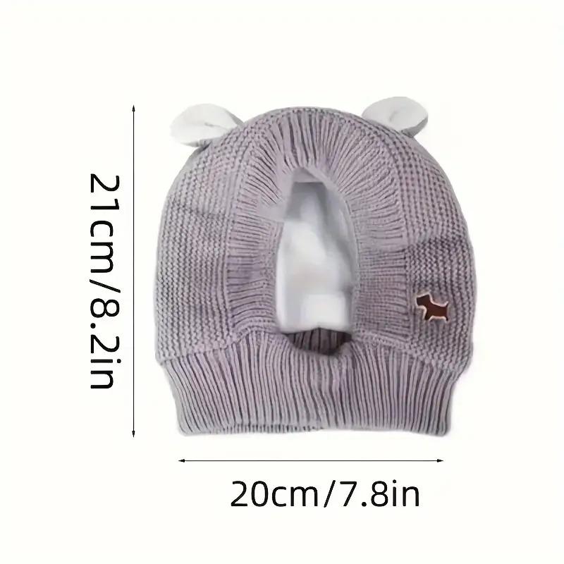 Dog Winter Warm Knitted Hat, Cold Proof and Warm, Ear Protection, Unlocking Cute Pet Fashion New Styles