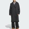 Adidas FOS Future Style Logo Solid Color Loose Outdoor Long Hooded Jacket Women Jacket KC2707