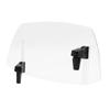 Universal Motorcycle Adjustable Windscreen Spoiler Air Deflector Wind Protection