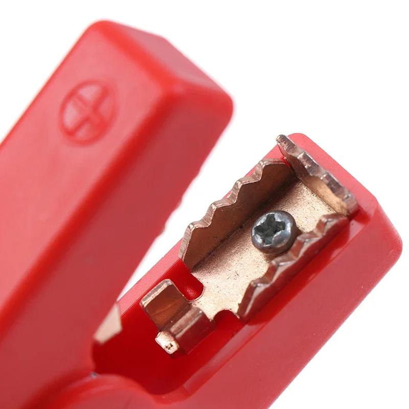 2Pcs Alligator Clips Terminal Electrical Battery Crocodile Clamp Test Connector for Jumper Cables