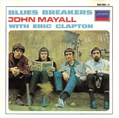 CD JOHN MAYALL, ERIC CLAPTON - Blues Breakers 8000862 London Records, 1983 Icke Japan Rock Begagnad