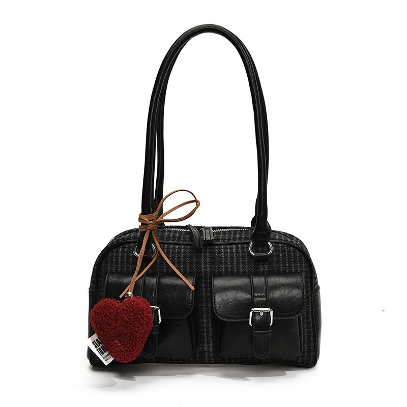 Multi-pocket Bag Women's Fashion Shoulder Bag New Handbag
