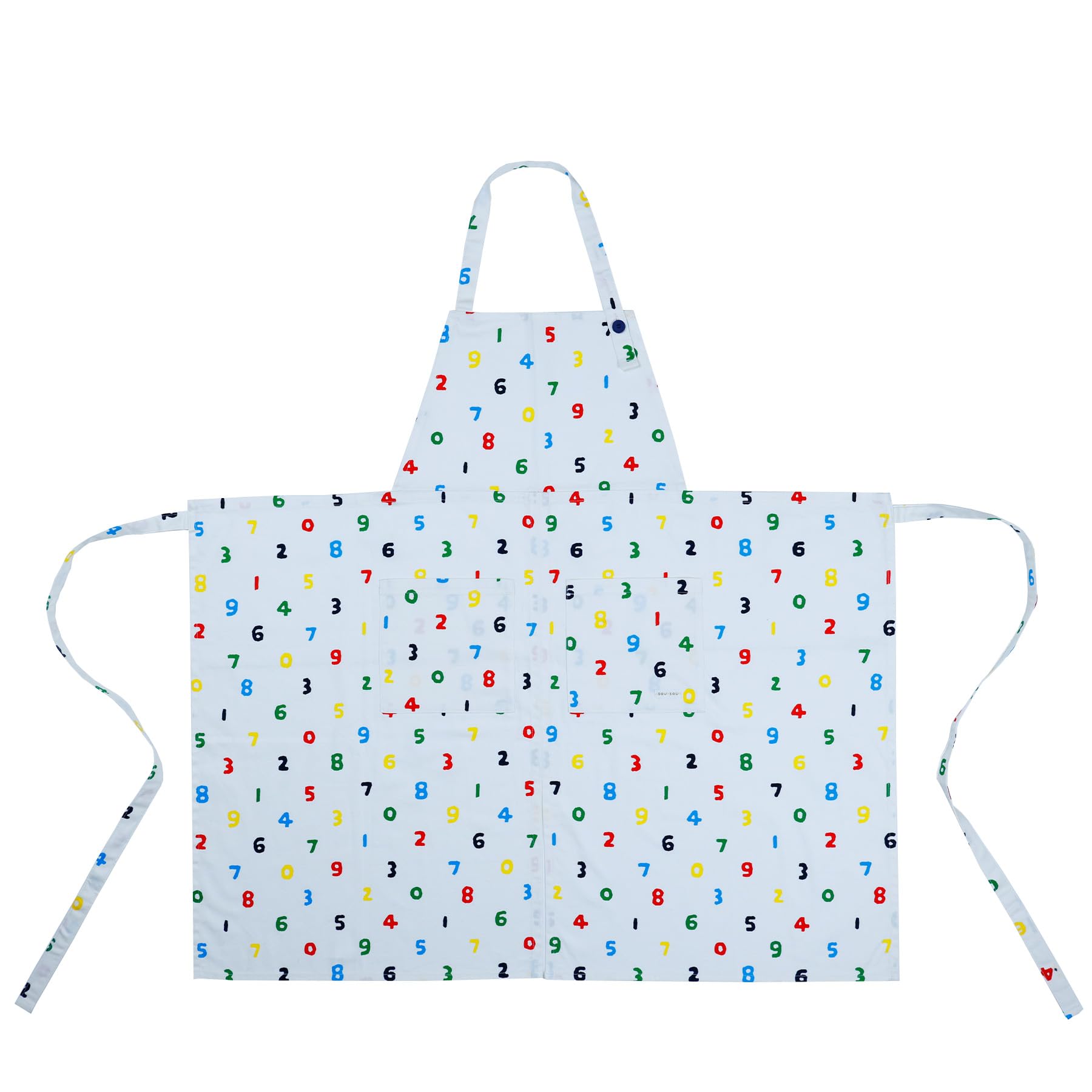

[Marushin] H-shaped Apron SO-SU-U Five Colors 03 SO-SU-U Five Colors Approx. H90 x W95cm (excluding strings)
