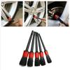 Set of 5 Soft Car Detailing Brushes Auto Wash Dash Seats Wheels Cleaning Tools