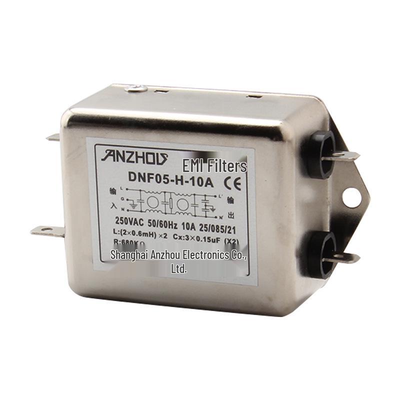 ANZHOU DNF05-H-10A Dual-Stage 10A EMI Power Filter