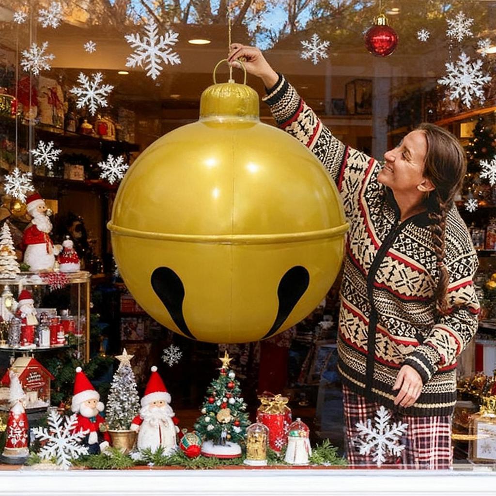 Christmas Giant Inflatable Ball Merry Christmas Decorations for Home Xmas Outdoor Balloon Decor Navidad Natal New Year