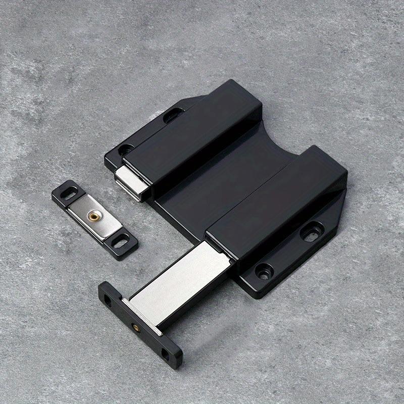 

1 шт. Дверца шкафа Без натяжения и сжатия Сплавное устройство отскока, Невидимое устройство, Магнитное притяжение, Шариковый выключатель, Сила притяжения шкафа чёрный