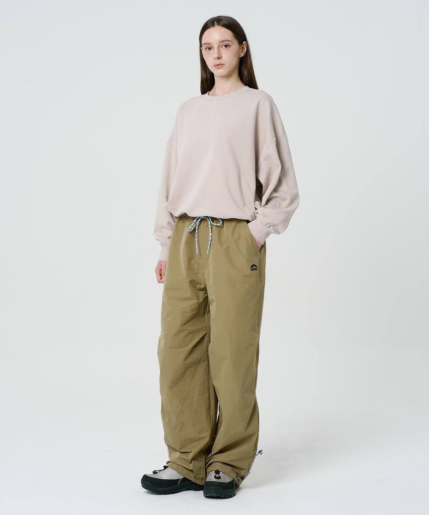 SANRO [Unisex] Side String Pants - Beige