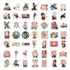 10/30/50/100pcs Cartoon SPY×FAMILY Anya Forger Stickers Funny Anime Decals Toys DIY Luggage Motorcycle Helmet Waterproof Sticker