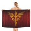Mobile Suit Gundam Bath Towel Beach Towel Large Microfiber Absorbent Quick-Drying Antibacterial Deodorizing Towel Stylish Fluffy Soft Towel Hotel Qual