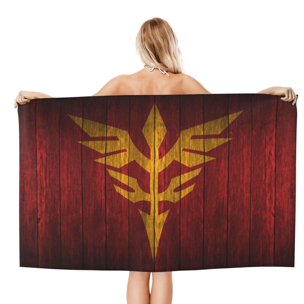 Mobile Suit Gundam Bath Towel Beach Towel Large Microfiber Absorbent Quick-Drying Antibacterial Deodorizing Towel Stylish Fluffy Soft Towel Hotel Qual