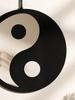 Yin Yang Mirror Wall Hanging Wall Decor Wooden Tai Chi Bagua Diagram Bedroom Living Room Decors Aesthetic Home Decoration Crafts