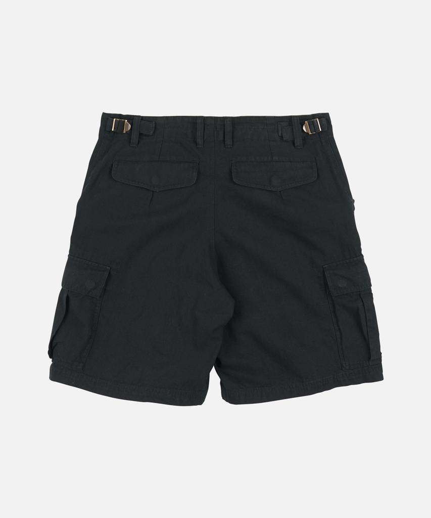FRIZMWORKS Canvas Essential Cargo Shorts _ Black