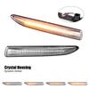 2Pcs Side Turn Signal Lamp LED Dynamic Turn Signal Light Side Marker Light for Mondeo Mk4 Hatchback Saloon Estate(BA7)