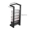 Strong Load-bearing Bathroom Wall Towel Rack Toilet Paper Holder Set  Bathroom Organization