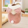 Autumn and winter ins wind dog clothes cute bear two-legged fleece thickened warm winter teddy pet clothes