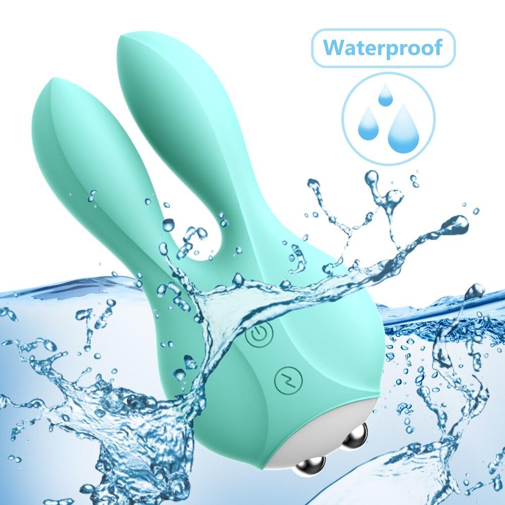 Rabbit Electric Shock Clitoris Stimulator Vibrators For Women Vagina Massager Anal Plug Female Masturbator Sex Toys Adults Shop