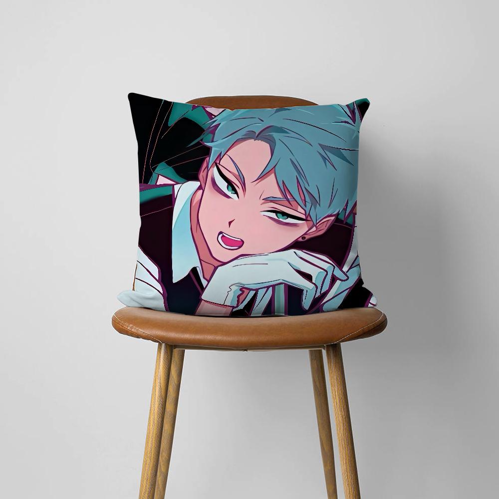 Alien Stage Till Anime Boy cushion cover For Bedroom Car Coffee Shop Room Soft and Living Room Sofa Decorative Pillow Cover Case