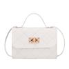 Embossed Diamond Lattice Women's Square Crossbody Bag - 2024 Fashion Single Shoulder Bag