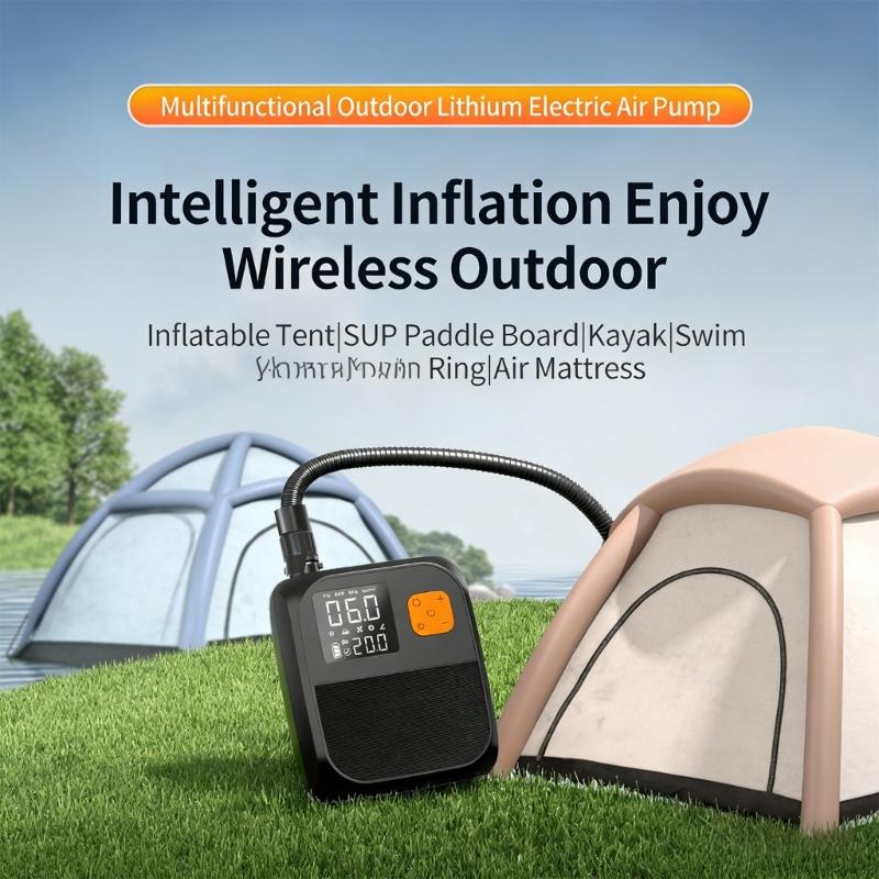 Potente gonfiatore wireless con batteria da 8000 mAh per materassini galleggianti e attrezzatura per piscine gonfiabili