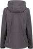 CMP Softshell Jacket Zip Hood Women (39A5006) Woman Softshelljacket (39a5006-Q955) Earth