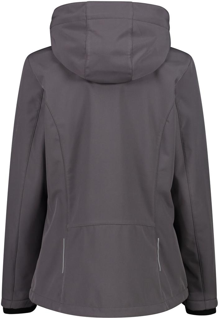 CMP Softshell Jacket Zip Hood Women (39A5006) Woman Softshelljacket (39a5006-Q955) Earth