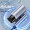 High-Power Ionic Portable Mini Hair Dryer with Hot/Cold Air Three-Speed Foldable Design for Household Use