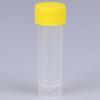10Pcs 5Ml Plastic Test Tubes Vial With Screw Seal Cap Pack Container