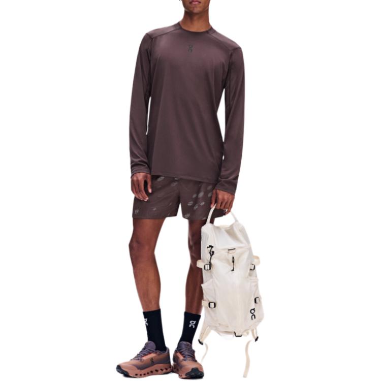 On Logo Round Neck Short Sleeve T-Shirt Men Tops 1MG30380398