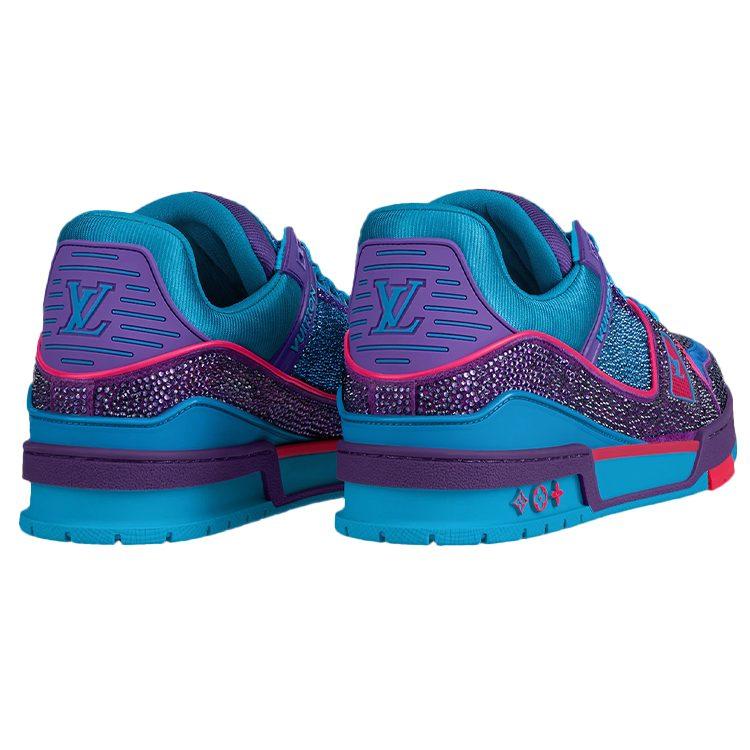 Louis Vuitton Trainers 'Blue Purple With Crystals' 1A9JWH
