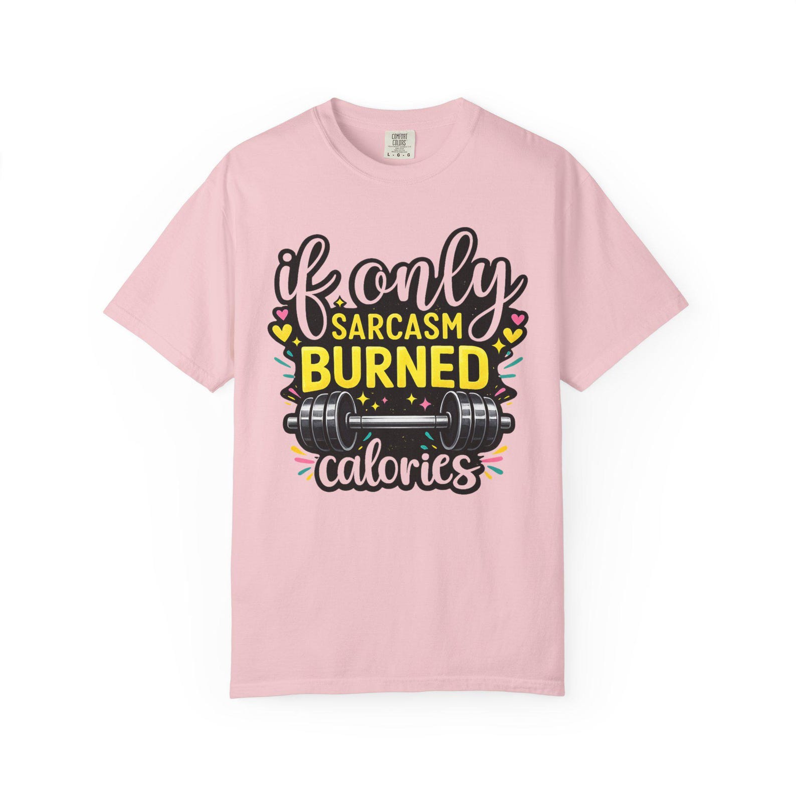 Plus Size Funny Sarcastic Quote Shirt, Sarcastic Slogan Tee For Her, If Only Sarcasm Burned Calories Tshirt, Gym TShirt, Funny Workout Shirt XL