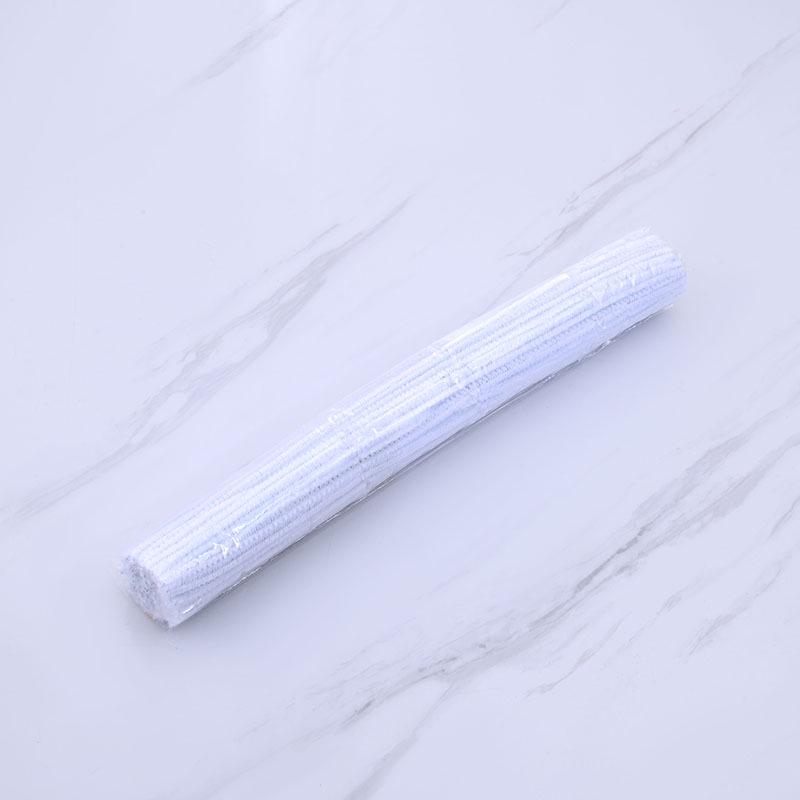 Chenille Stems Twist Sticks DIY Craft Pack for Kids - Solid Color Plush Strips