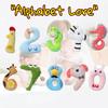 Plüschtier Kuschelgeschenk Für Baby Kinder Alphabet Lore Zahlenblöcke