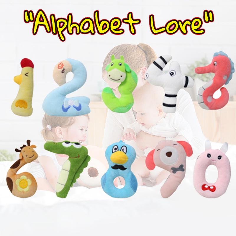 Plüschtier Kuschelgeschenk Für Baby Kinder Alphabet Lore Zahlenblöcke