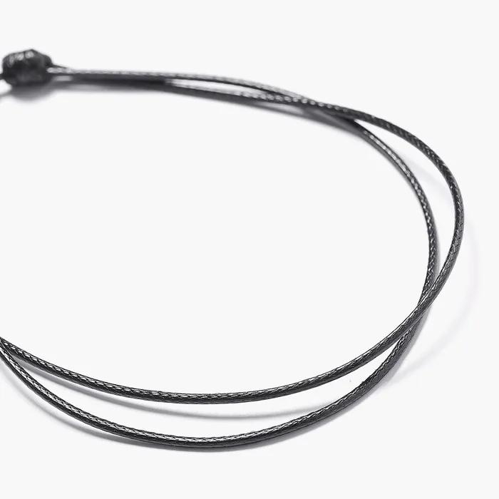 Triple Pendant String Knot Bracelet (C2503AC1315_BK)
