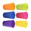 6*6*8.7cm Colourful Cups For Juice Coffee Lightweight
