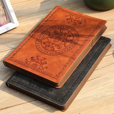 Notepad Stationery Gifts School Supplies Travel Book Journal Booklet Leather Notebook Daily Planner