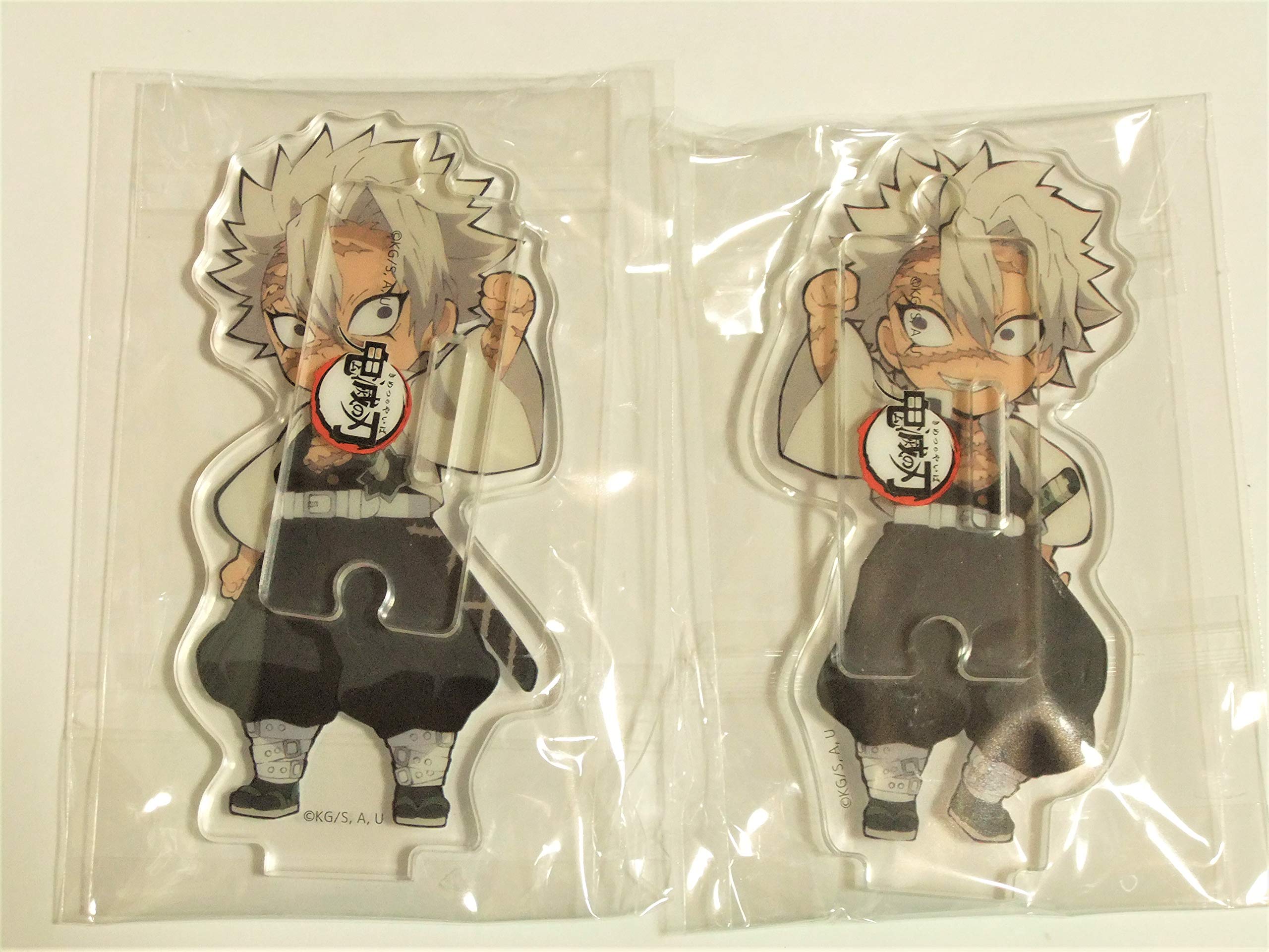 

Demon Slayer Ufotable Cafe Connecting Random Acrylic Stand Miya Fushikawa Набор из 2 шт.