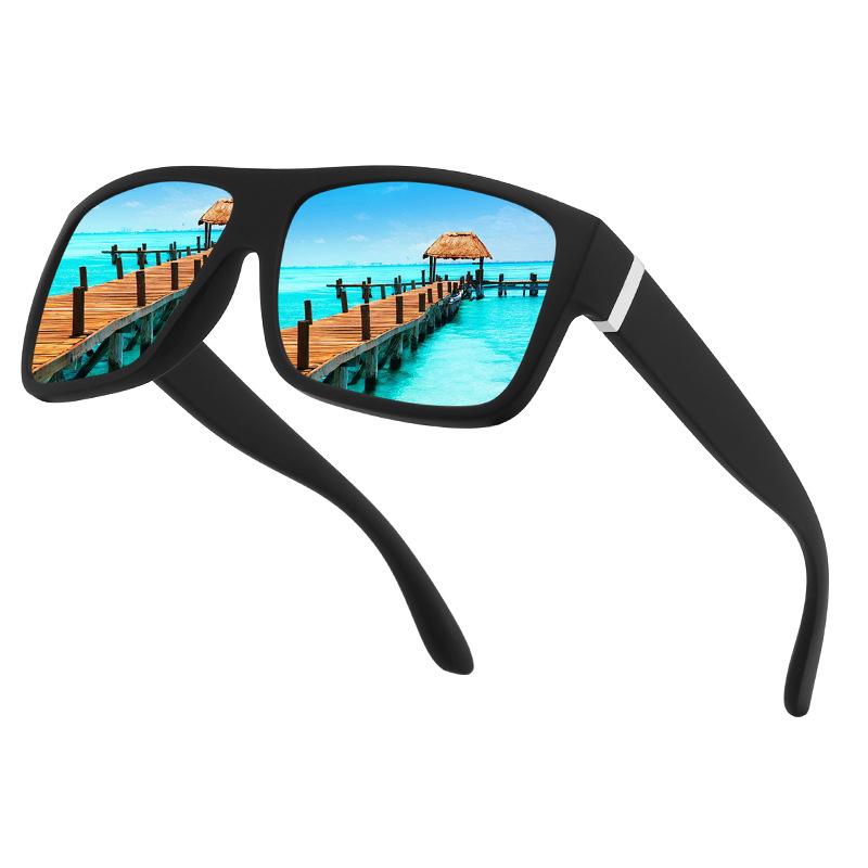 Cross Border Foreign Trade Elastic Paint Polarizing Glasses Men Women Outdoor Sports Cycling Sunglasses Fishing Driving