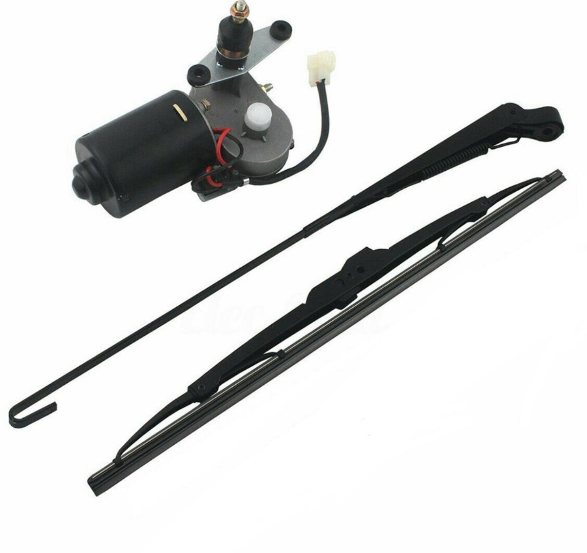 

Новый комплект электродвигателя стеклоочистителя UTV для Polaris Ranger RZR 900 Универсальный ручной стеклоочиститель без косточек чёрный