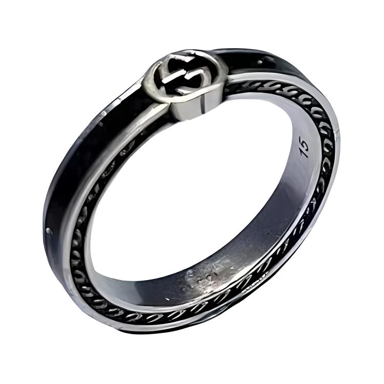 GUCCI Interlocking G Ring 701620-J8410-1064