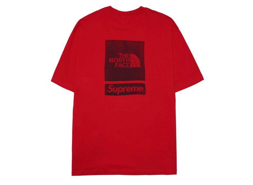 Supreme The North Face S/S Top Red L