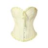 Women's Corset Top with Lace-Up Front Bustier Shapewear for Daily Wear