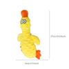 1/2Pcs Pet Plush Toy Dog Calming Duck Companion Sleeping Duck Toys Chew Toy Durable Squeaky for Puppy Pet Teeth Cleaning Chew