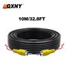 Car Rear View Camera RCA Wire 6m 10m 15m 20m Video Cable For Vehicle Reverse Multimedia Monitor Extension AV Cord Accessary